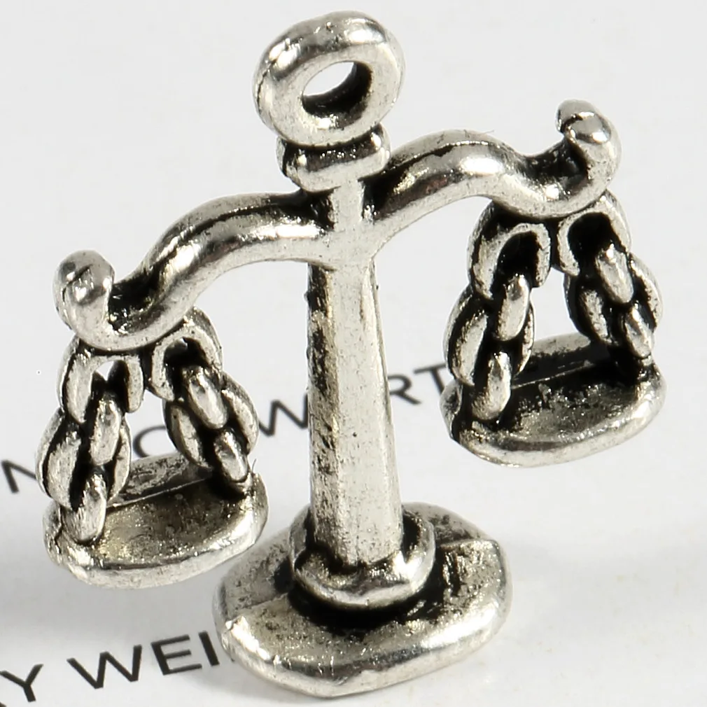 Новая Мода подвеска &quotВесы&quot ожерелье чокер Шарм ювелирные изделия ручной