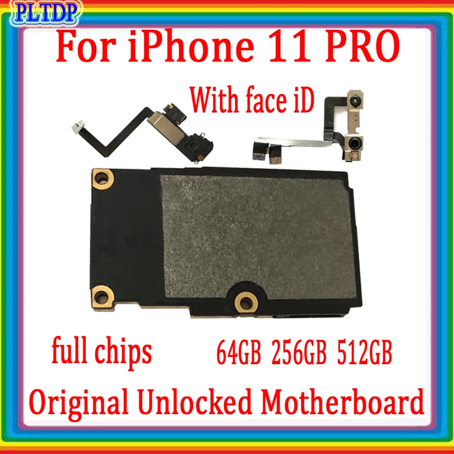 Материнская плата для iPhone 11 Pro 100% оригинальная разблокированная материнская iphone11