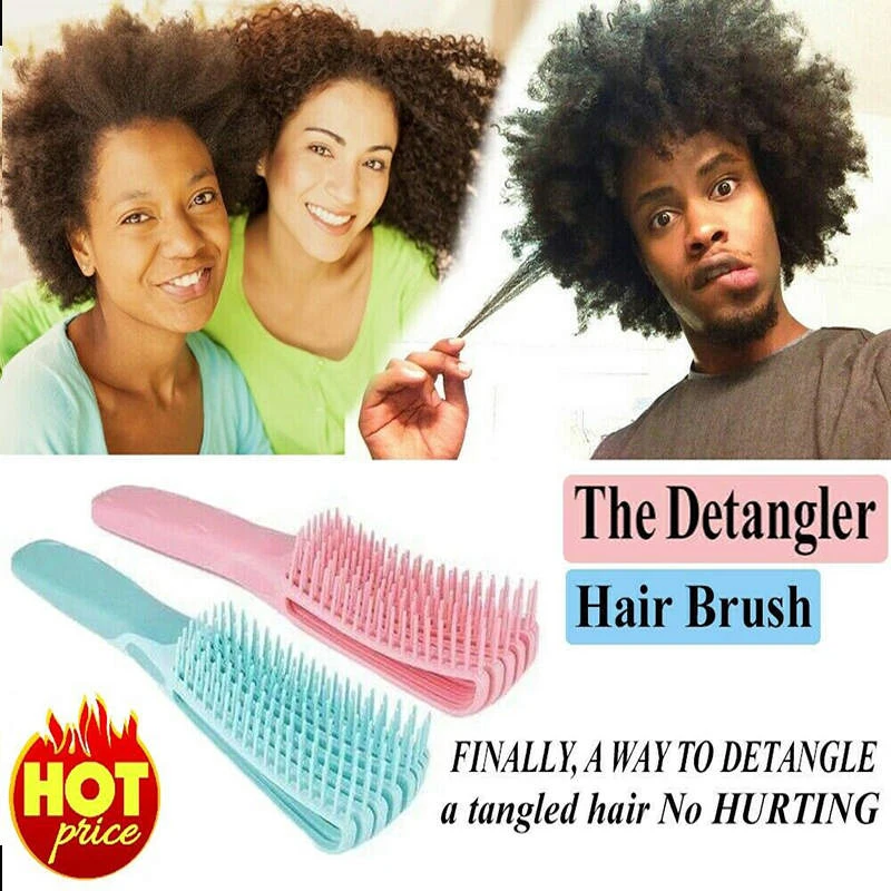 

The Detangler Hair Brush Comb Anti-Static Scalp Comb Hair Brush Styling Tools