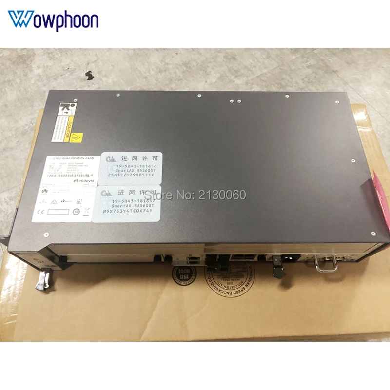Huawei MA5608T GPON OLT с 1* MCUD 1G+ 1* MPWC DC плата питания, MA5608T Оптический линейный терминал