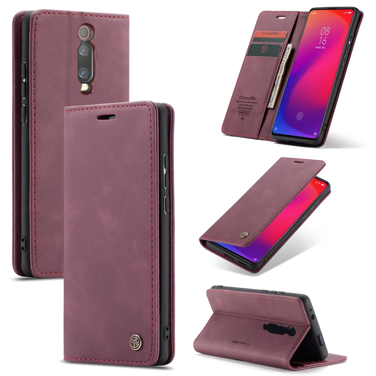 Чехол Me в стиле ретро и матовый чехол-раскладушка для mi 9, Red mi note8 и K20 Series, чехол для мобильных телефонов s, который можно вставить и сложить