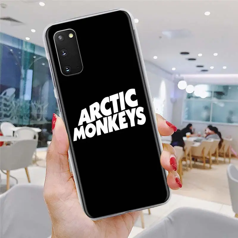 

Arctic Monkeys Fashion Phone Case for Samsung Galaxy S20 FE S10 Plus S21 Ultra S10e S8 S9 Plus Hard PC Cover Bumper Funda