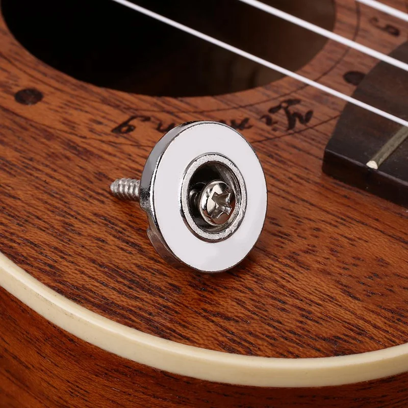 

6PCS Guitar Roller String Trees Bass Electric Guitar Pressure String Tree Retainer Buckle Accessories