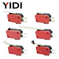 v 15 v 151 v 152 v 153 v 154 v 155 v 156 1c25 micro switch 16a 250vac spdt momentary travel limit switch 1no1nc lever roller