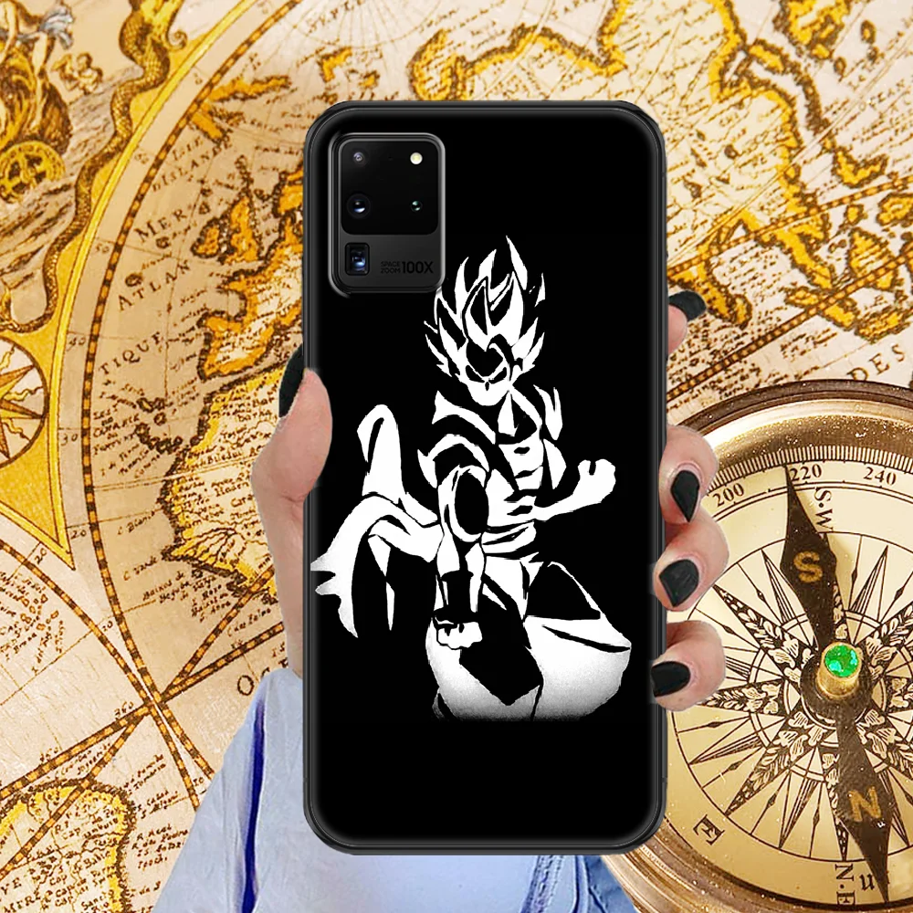 

Balls Anime Dragons Phone case For Samsung Galaxy Note 4 8 9 10 20 S8 S9 S10 S10E S20 Plus UITRA Ultra black trend hoesjes 3D