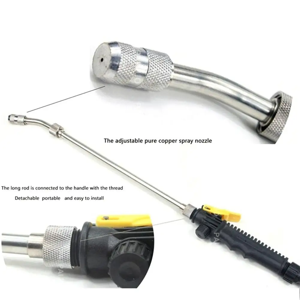 28/36/50 см Давление водяной пистолет распылитель сад автоматический краскопульт