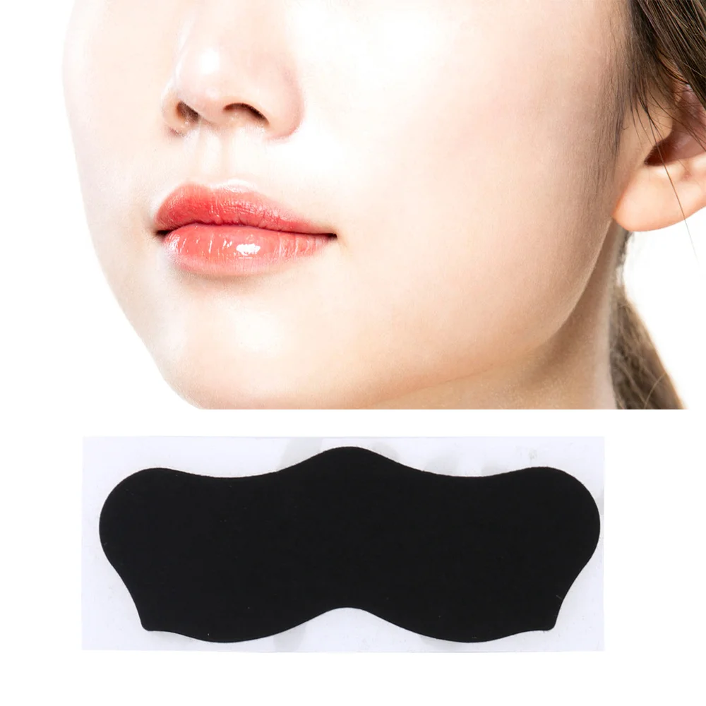 

10pcs Deep Nose Pore Cleasing Strips Bamboo Charcoal Blackhead Remover Nose Sticker (Black)