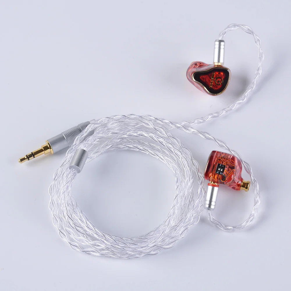 AK KINBOOFI MK4 4BA сбалансированные арматурные наушники в ухо HIFI наушники для мониторинга разъем MMCX кабель с Cooper Лицевая панель