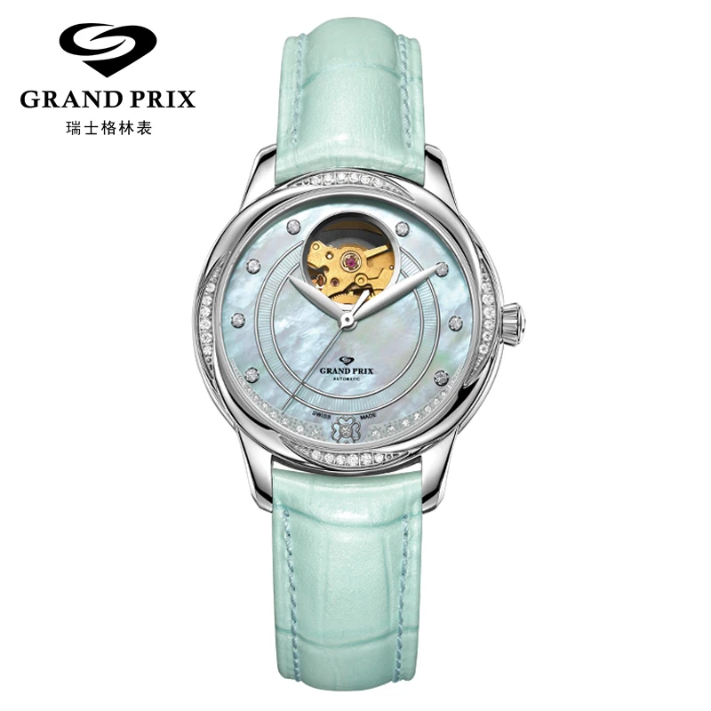Часы наручные GRAND PRIX женские механические брендовые автоматические подарок для