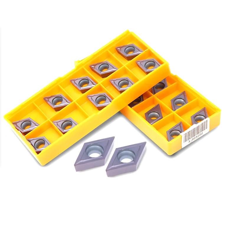 Токарная пластина DCMT11T304 VP15TF DCMT11T308 твердосплавная инструмент для токарного