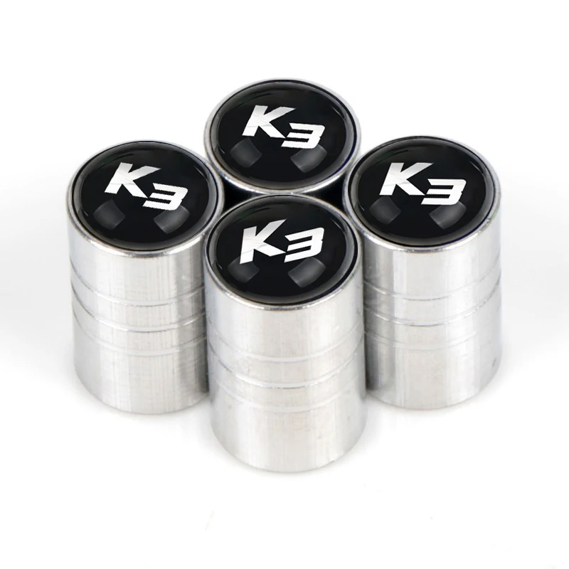 Колпачки для клапанов автомобильных шин 4 шт. из металлического сплава Kia rio ceed