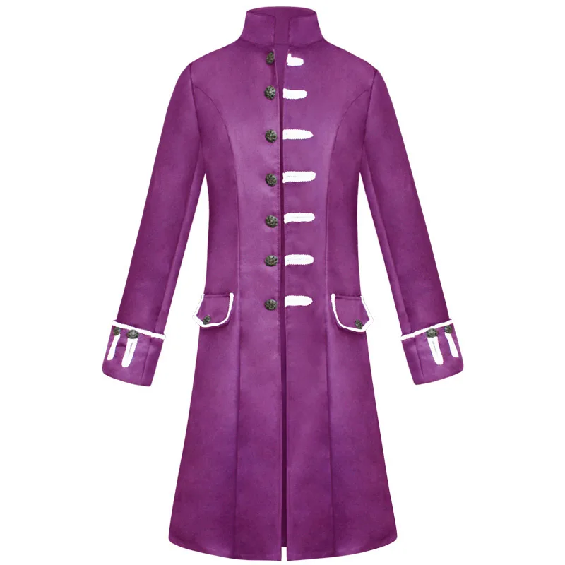 Винтажная мужская куртка в средневековом стиле ретро эпохи Возрождения наряд