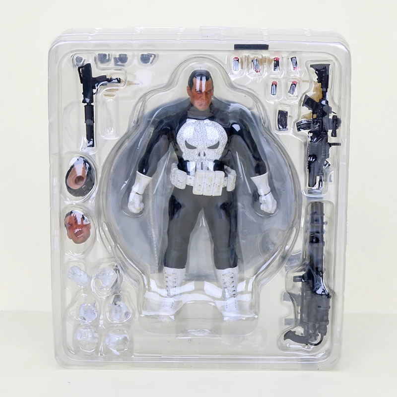 Mezco Каратель Um: 12 ПВХ фигурка игрушки Коллекционная модель Кукла Каратель Рождественский подарок для мальчика