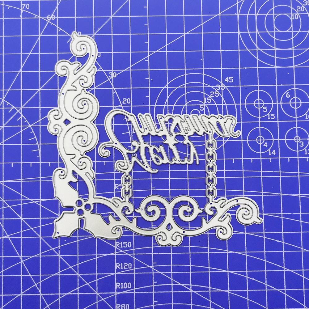 Рождественская подвеска для изготовления резки металла рамки Шаблоны