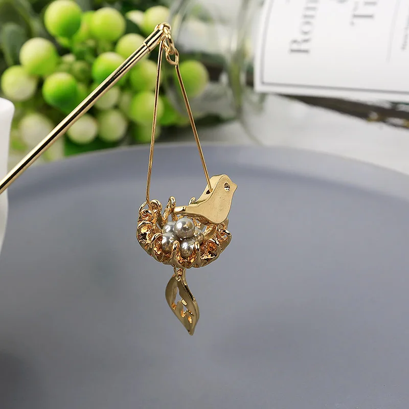 Подвеска в виде птичьего гнездышка SANSUMMER 5715|Украшения для волос| |