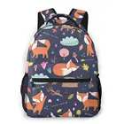 2020 рюкзак женский рюкзак модная сумка на плечо с мультипликационным рисунком лисы школьная сумка для девочек-подростков Детские рюкзаки дорожная сумка