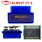 (30 шт.лот) OBD2 ELM327 v1.5 PIC18F25K80 чип бензиновый Автомобильный сканер беспроводной OBDII считыватель кодов CAN для Android Torque Windows