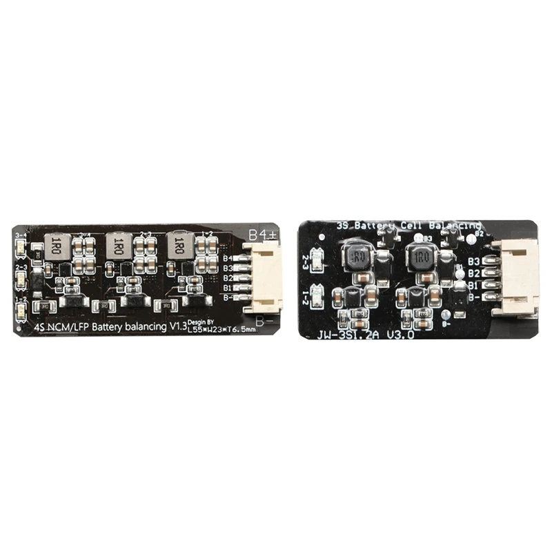 

2x 3S-3/3S-4 Li-Ion Lipo Lifepo4 LFP Battery Active Equalizer Balancer BMS 1.2A Balance Energy Transfer Board