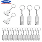 20 шт.лот Новый USB флеш-накопитель 64 Гб металлический стальной флеш-накопитель 32 Гб Память memori cel usb флешка высокоскоростная Флешка Ключ u диск подарок