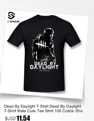 Толстовка Dead By Daylight, худи Dead By Daylight, теплый черный пуловер, толстовка с капюшоном для улицы, Длинные мужские хлопковые крутые толстовки оверсайз