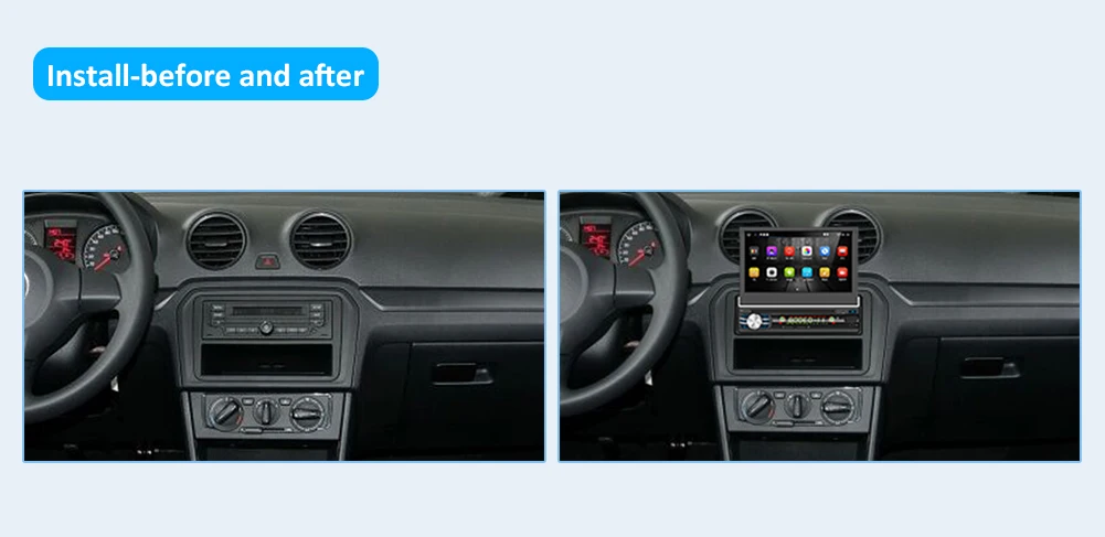 1 Din Android автомобильный мультимедийный авто радио dvd-плеер gps навигация с " сенсорный экран Съемная панель Поддержка wifi Зеркало Ссылка