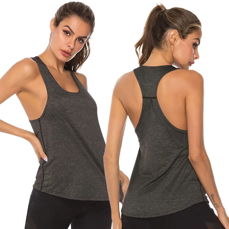 

Sleeveless Yoga Shirt Women's Fitness Shirt Quick Dry Sports Shirt for Yoga Athletic Sports Top for Fitness Gym Running Clothes
