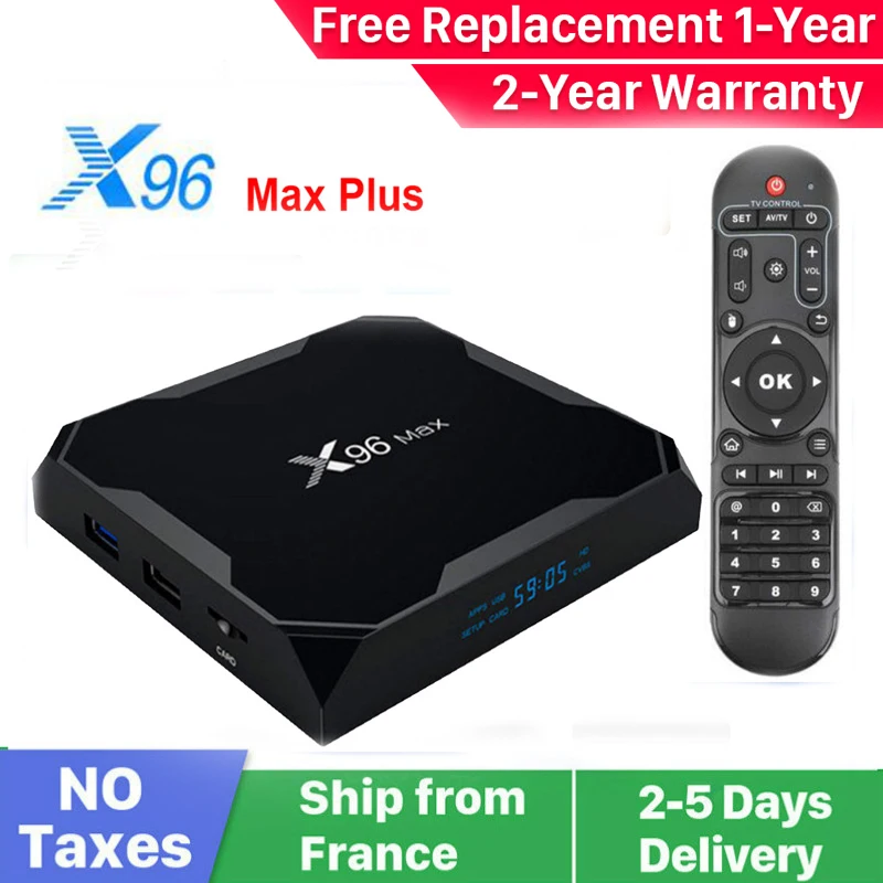 Приставка Смарт ТВ X96 MAX plus neo tv pro Android 9 0 медиаплеер Amlogic S905 32/64 ГБ|ТВ-приставки и