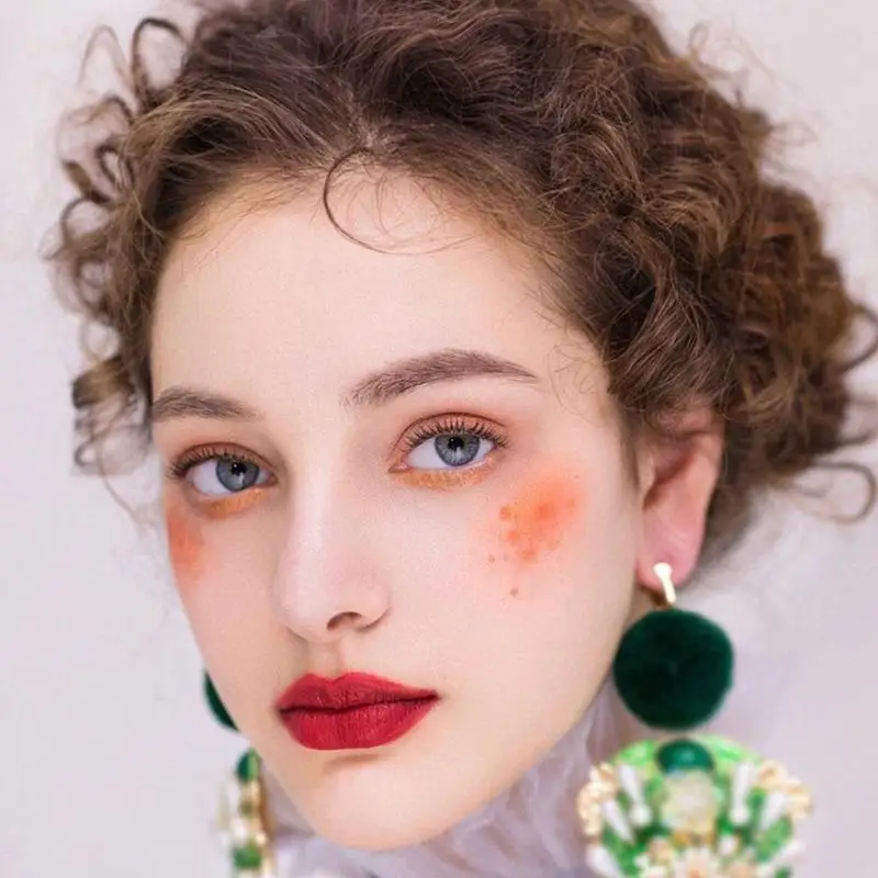

Matte Blush Palette With Mirror Portable Monochrome Nude Makeup Cheek Blusher Korean Rubor Face Up Rou Make Natural Mineral C6N0