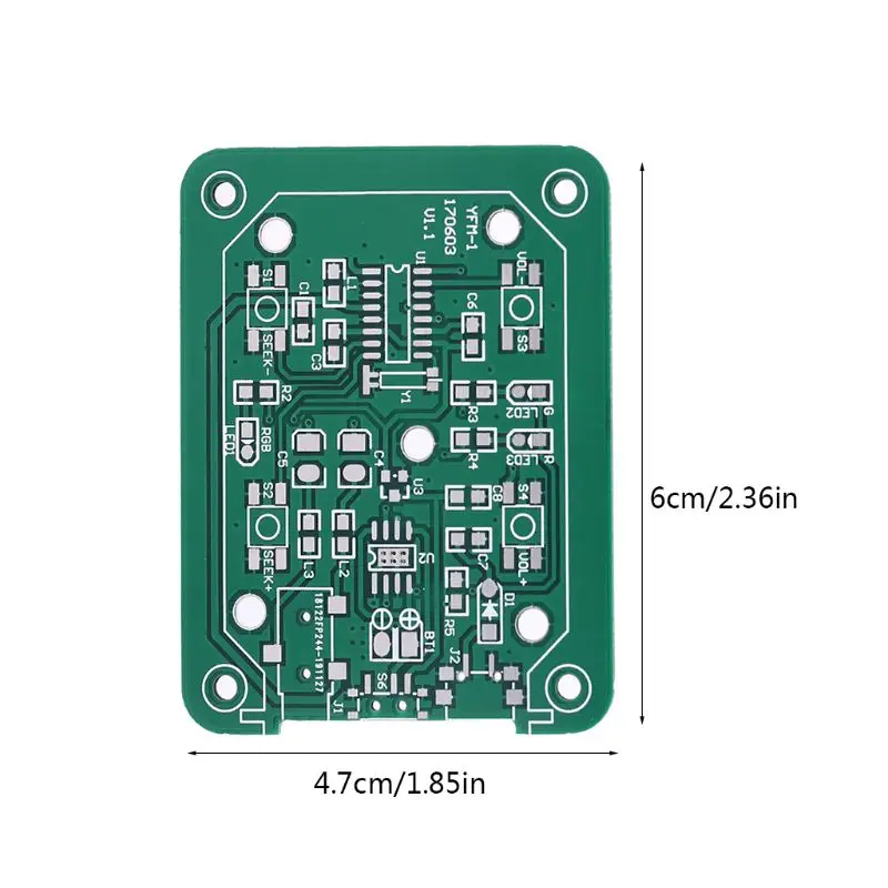 1 комплект FM стерео радио набор электронный DIY 76 108 МГц частота переносной