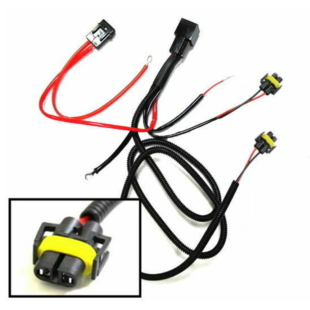 

LED DRL Wiring Harness Relay 1 Pcs Add-On Fog Lights H11/880 High Quality