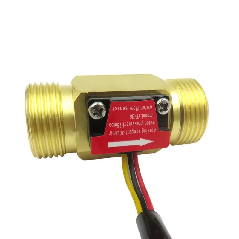 G3/4 Flow Sensor Water Switch For Meter Copper Shell Hall | Инструменты