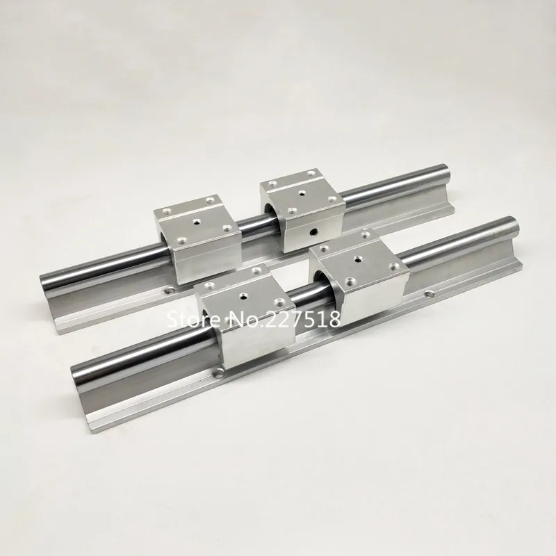 Линейные направляющие SBR12 12 мм 1000 2 шт. и 4 линейные подшипники SBR12UU для ЧПУ детали