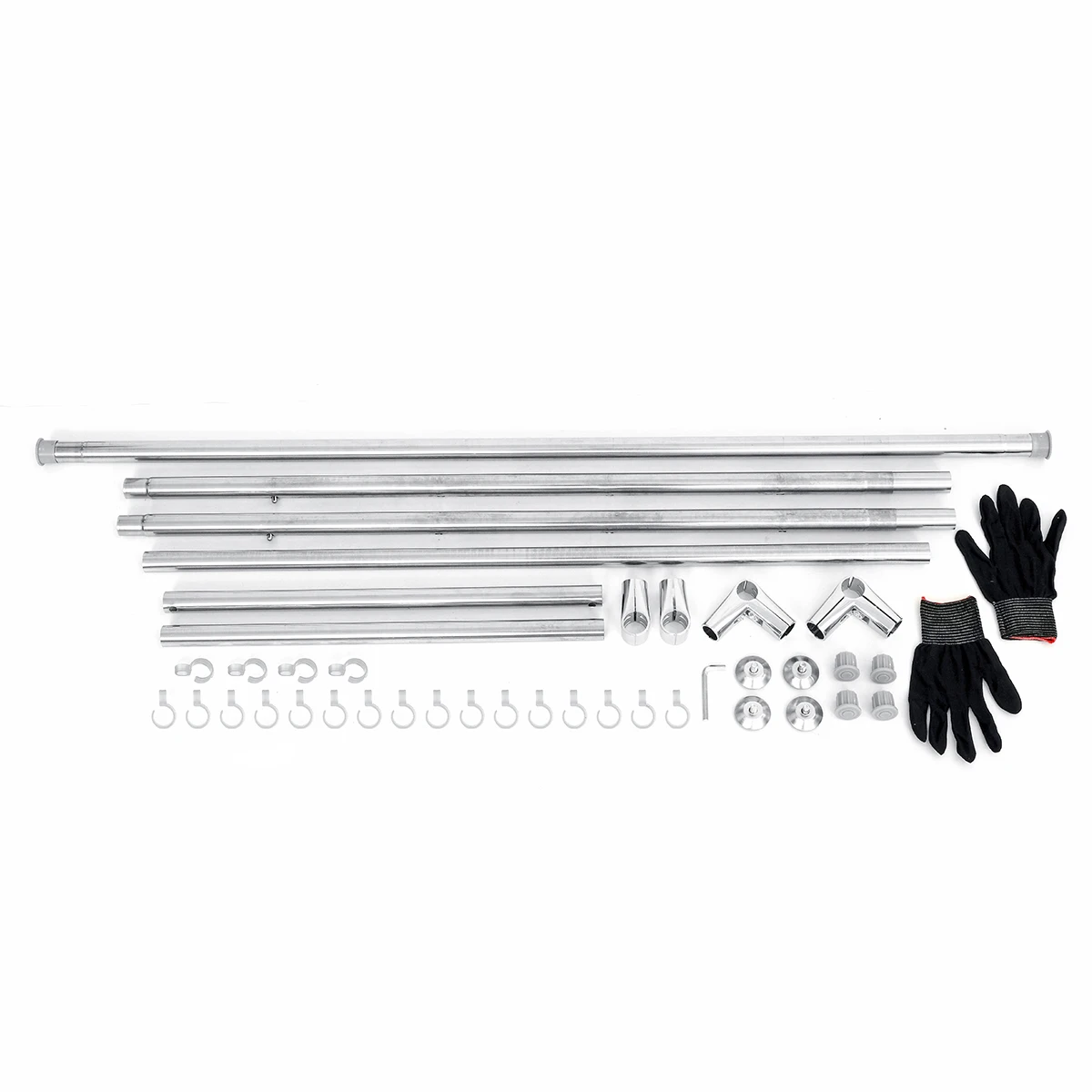 

Stainless Steel Floor Retractable Rod Drying Rack Cloth Drying Stand Clothes Laundry Hanger with Wheels for Indoor Outdoor