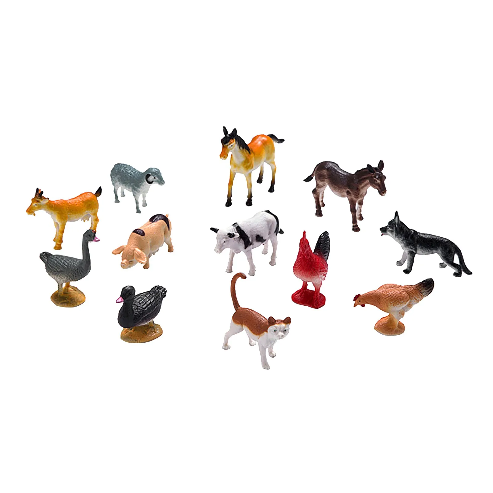 Искусственное пластиковое украшение для растений искусственное животных | Дом и