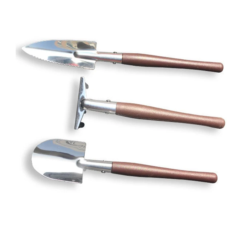 

3Pcs Mini Shovel Survival Spade Garden Supplies Creative Portable Plant Small Rake Beach Soil Scoop Growing Gardening Tool
