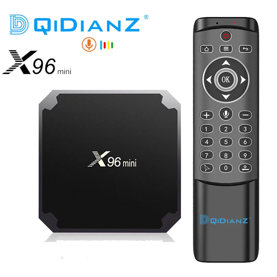 ТВ приставка DQiDianZ x96 mini 1G 8G 2G 16G Amlogic S905W android 9 0 поддержка smart TV x96mini смарт