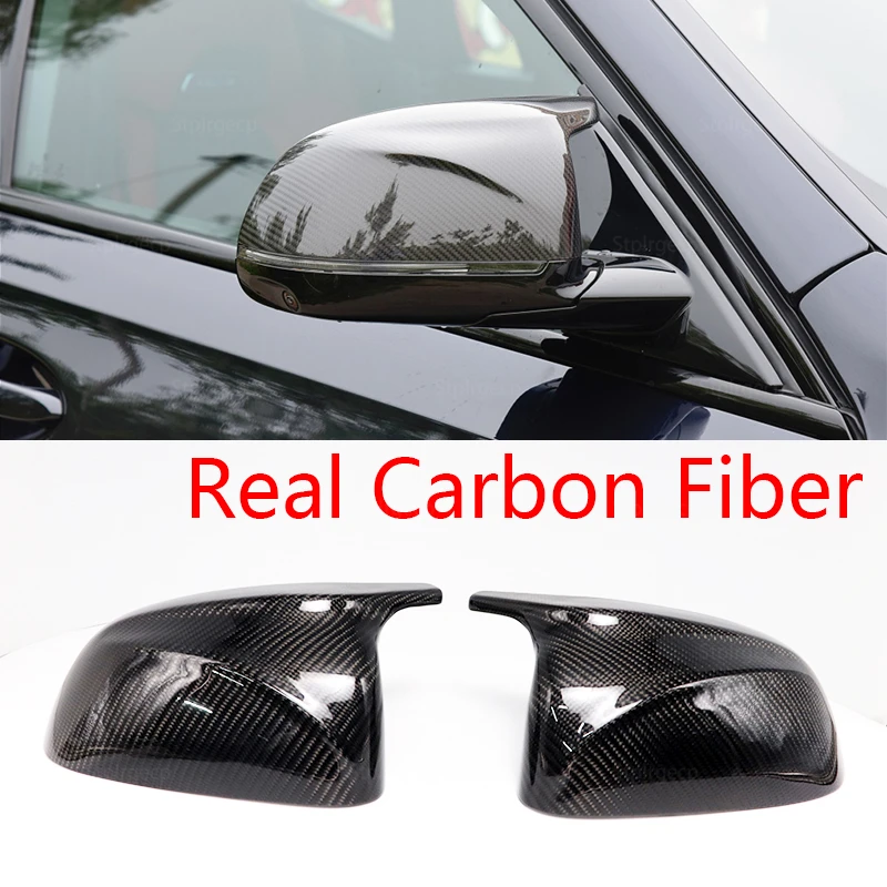 Upgrade M Style Shells Rearview Cap High-quality Real Carbon Fiber Mirror cover for BMW x3 x4 x5 x6 x7 G01 G02 G05 G06 g07 18-22