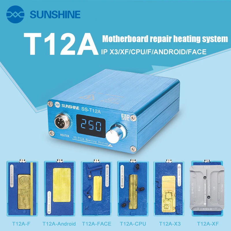 Sunshine T12A-X3 паяльная станция 3 в 1