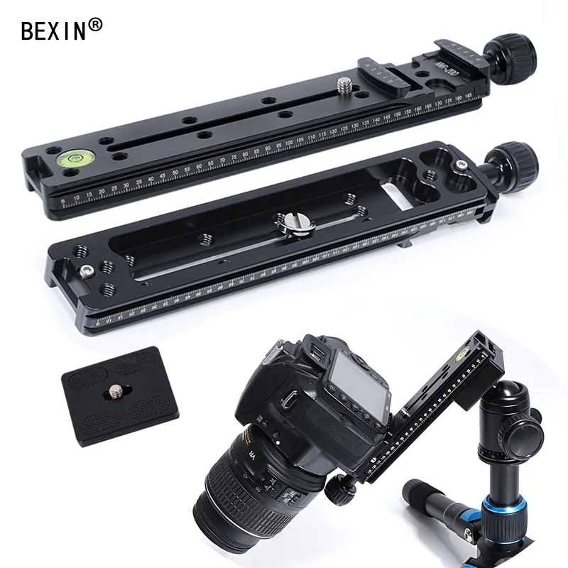 Шаровая Головка для штатива Nodal Slide с двойными ласточками Макросъемка длинный