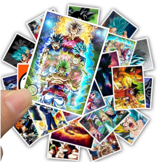 25 шт. аниме Dragon Ball наклейки Супер Saiyan Goku Наклейка для сноуборда багажа автомобиля