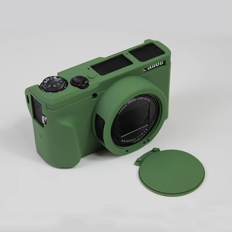 Защитный чехол для камеры Canon G5 X Mark ii, G5XII, G5XM2, G5X II, силиконовый