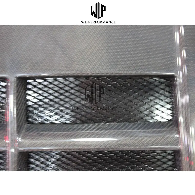 Высокое качество углеродного волокна/прозрачный FRP крышка капота двигателя для