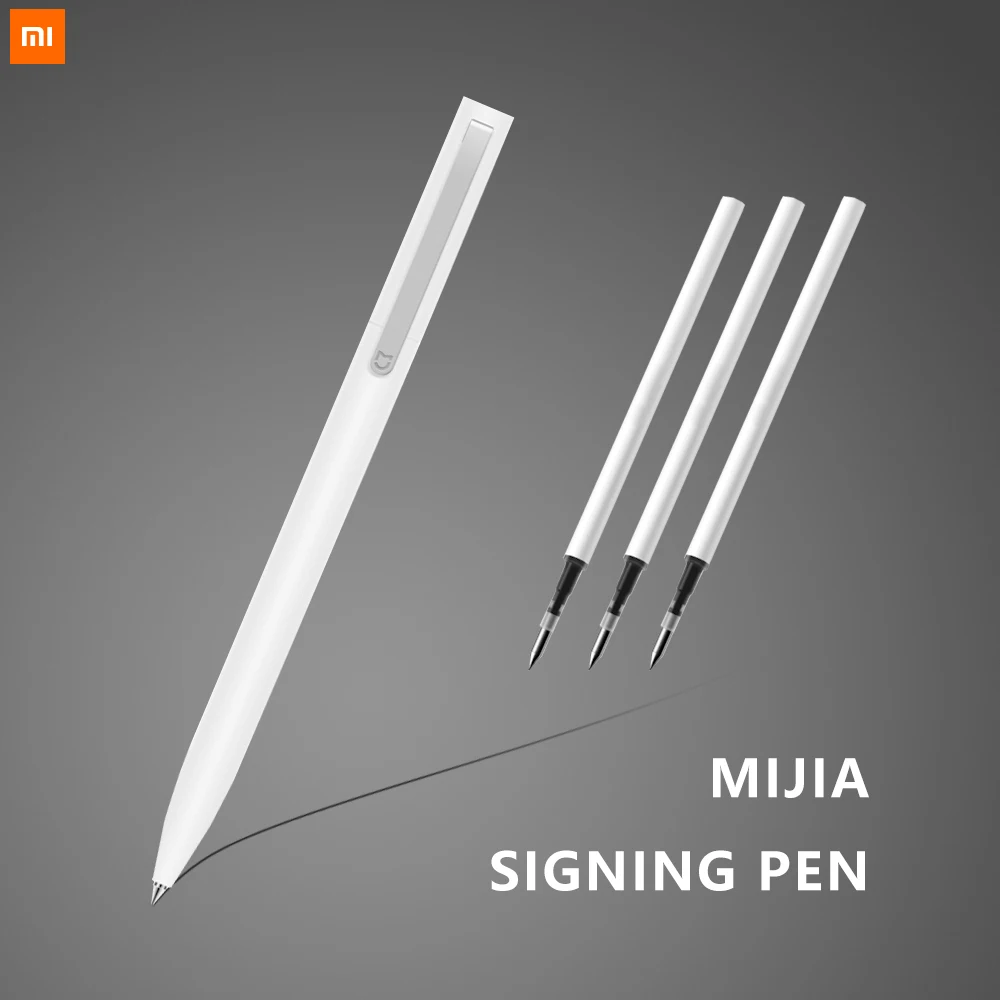Xiao mi jia Оригинальное чернильное перо Pen 9 5 мм ручка для подписи PREMEC гладкая