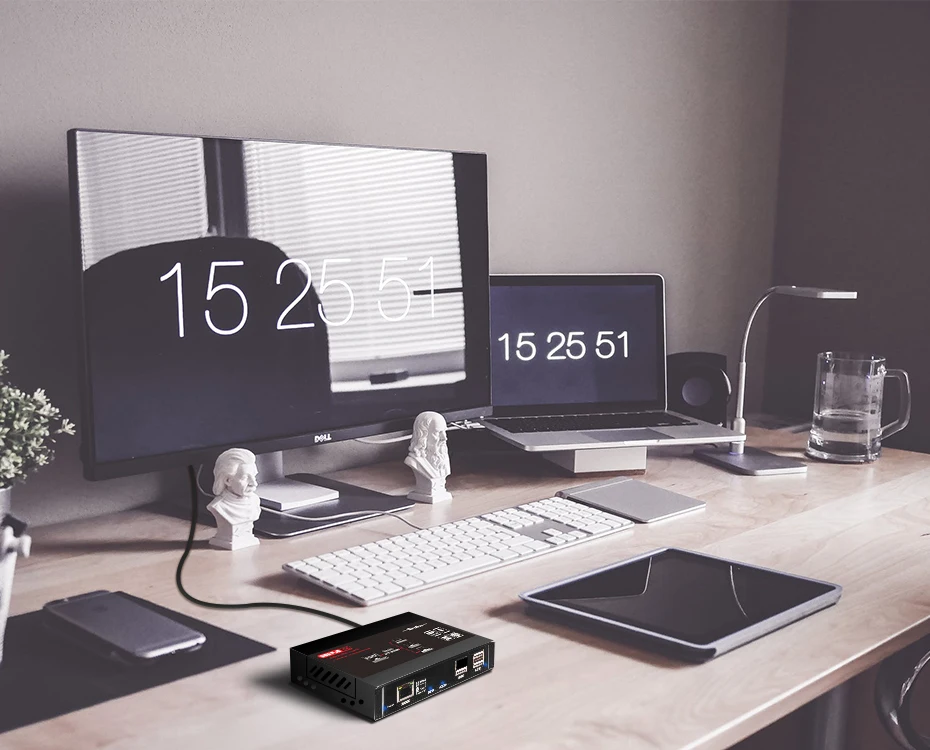 Mirabox HDMI KVM удлинитель 4 k@ 30Hz по TCP IP поддержка гигабитный сетевой коммутатор PoE до 383ft Cat6-HDMI приемник