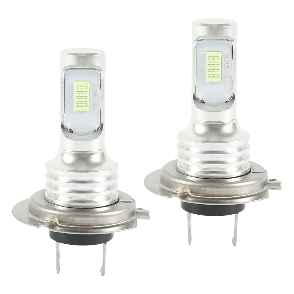 Светодиодная противотуманная лампа H7 супер яркая белая автомобисветильник 12 В 24
