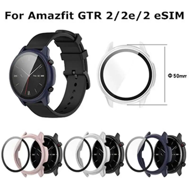 

Защитный чехол для часов Huami Amazfit GTR 2 2e, стеклянный чехол для Amazfit GTR2 2e GTR 2 ESIM чехол