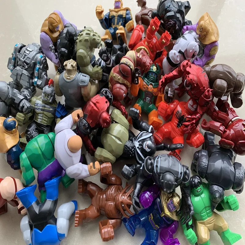 10 шт. Детский конструктор Большой размер|building blocks|hulk bustersuper heroes |