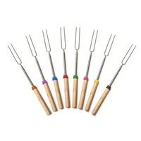 8 marshmallow baking sticks can extend 32 4 inches about 82 5 cm retractable hot dog fork