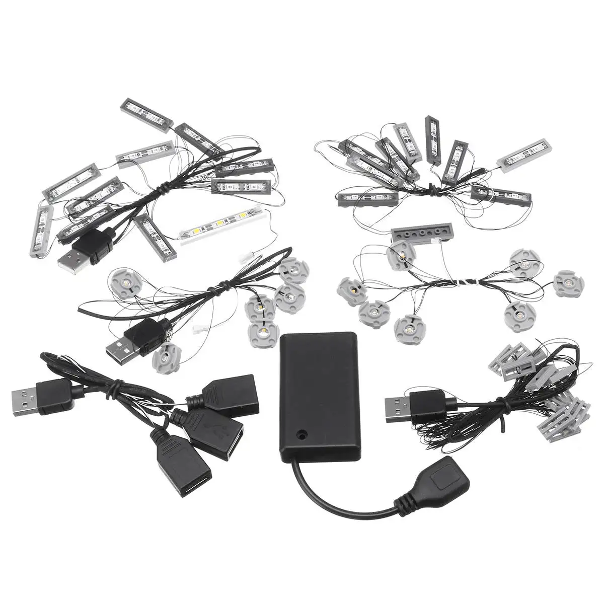 

LED Light Kit for 10221 for Wars Super Star Destroyer Building Model Blocks Toy (Only LED Light & Battery Box Included)