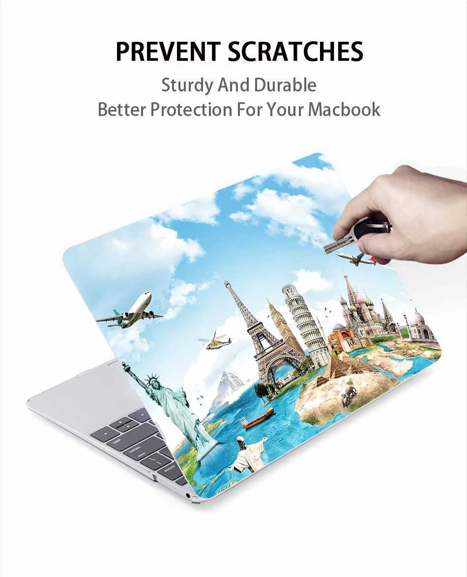 MTT чехол для Macbook Air 11 13 Pro 13 15 retina Funda Жесткий Чехол для mac book 13,3 15,4 12 дюймов с сенсорной панелью сумка для ноутбука